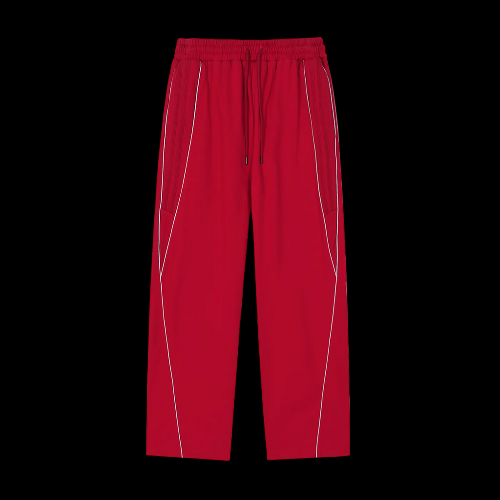 Reflection Striped Straight-Leg Sweatpants