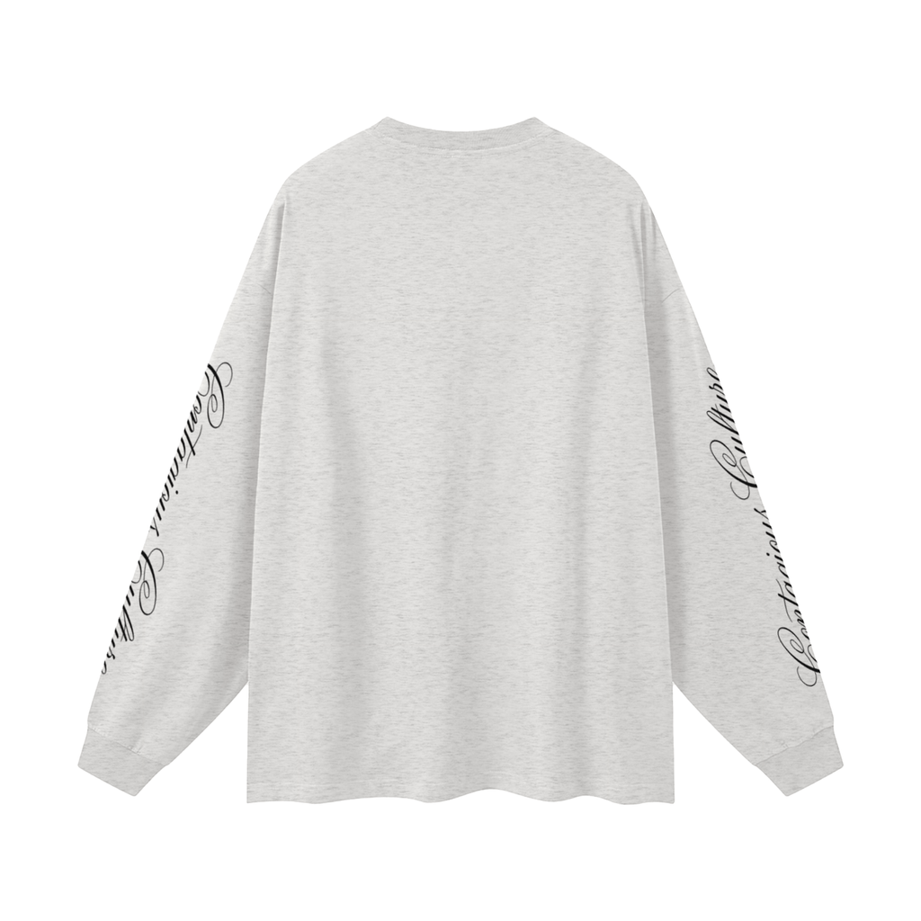 Oversized Unisex Long Sleeve T-Shirt