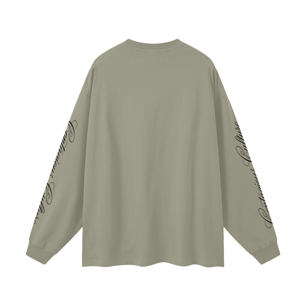 Oversized Unisex Long Sleeve T-Shirt