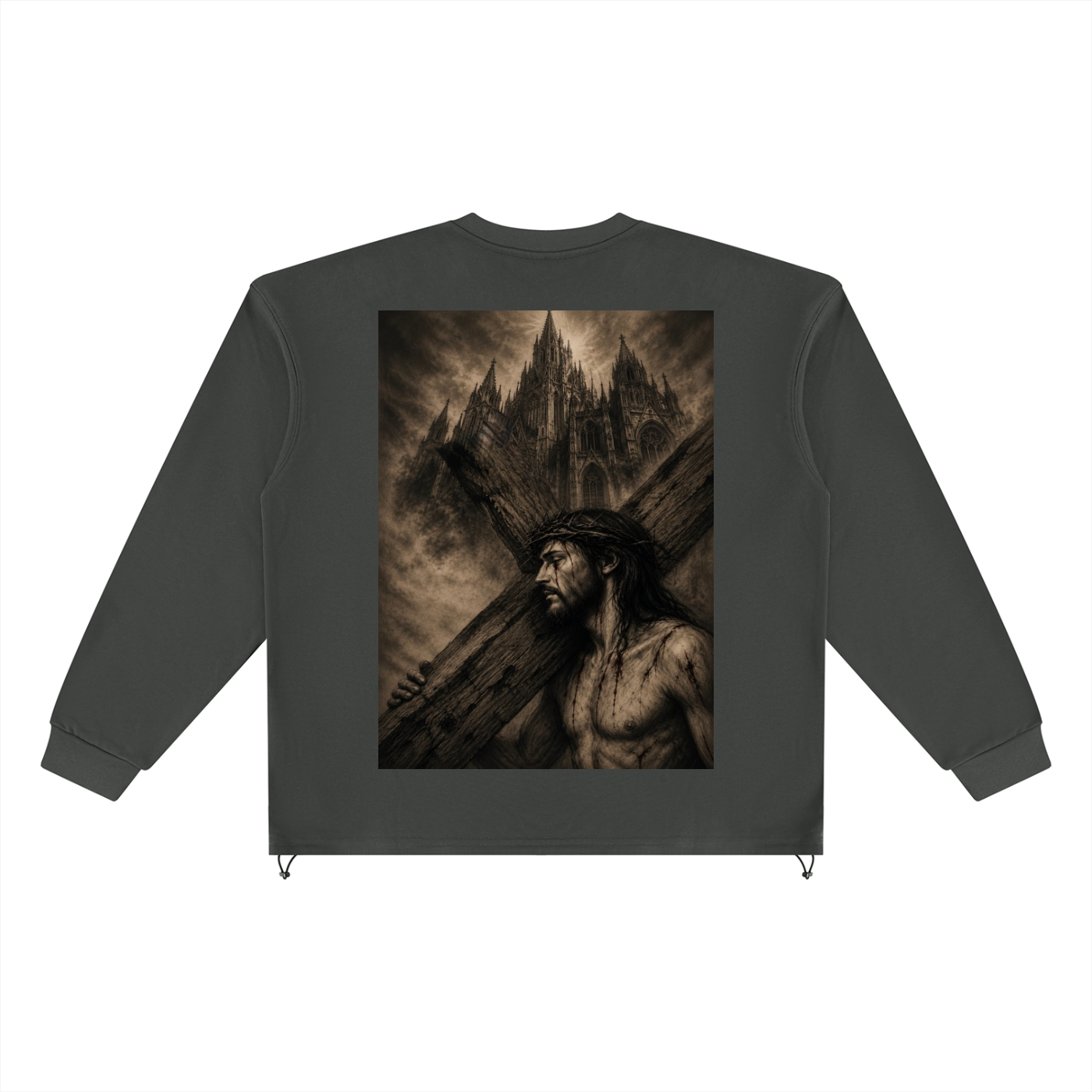 Unisex Heavyweight Oversized Boxy Sweatshirt