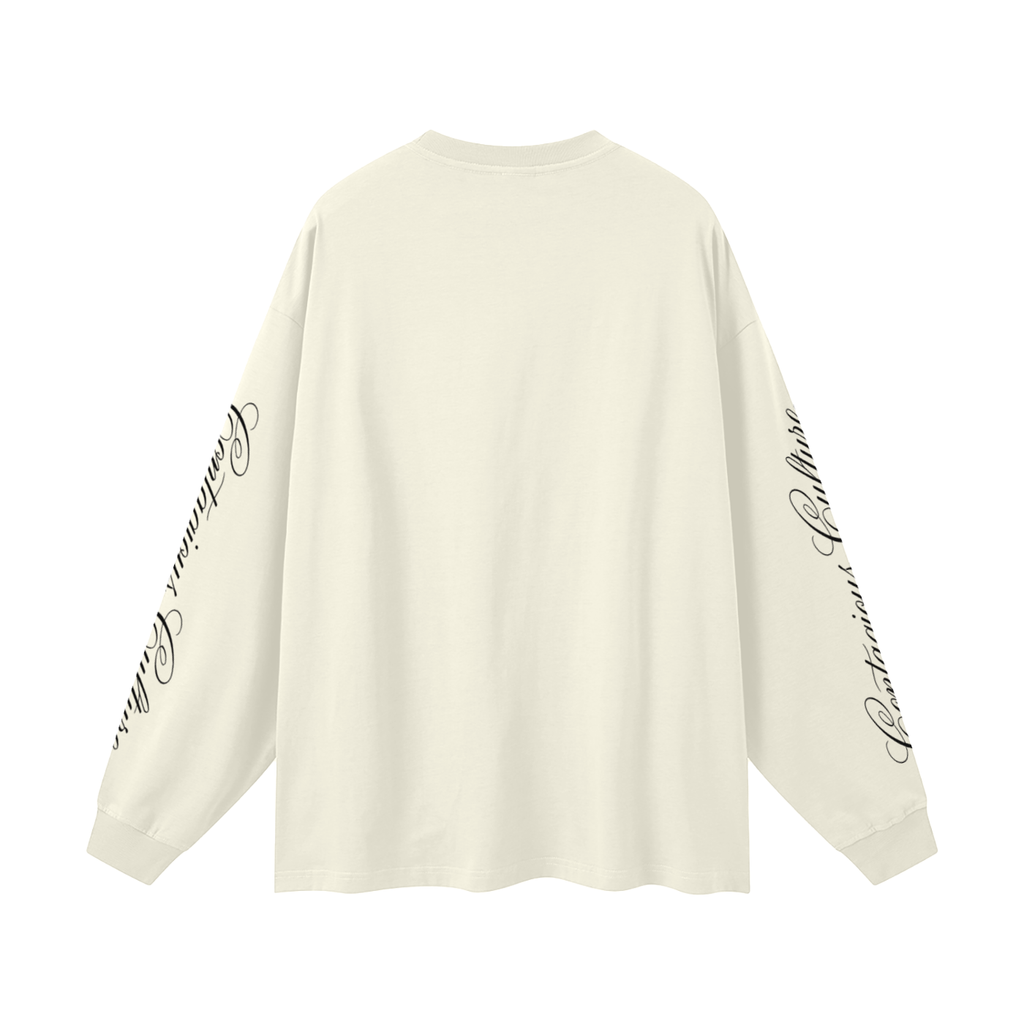 Oversized Unisex Long Sleeve T-Shirt