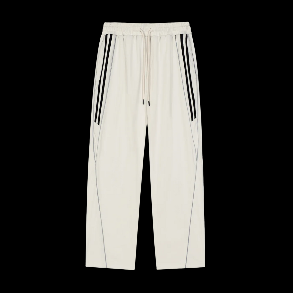 Reflection Striped Straight-Leg Sweatpants